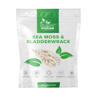 Raw Powders Sea Moss & Bladderwrack 90 caps. 